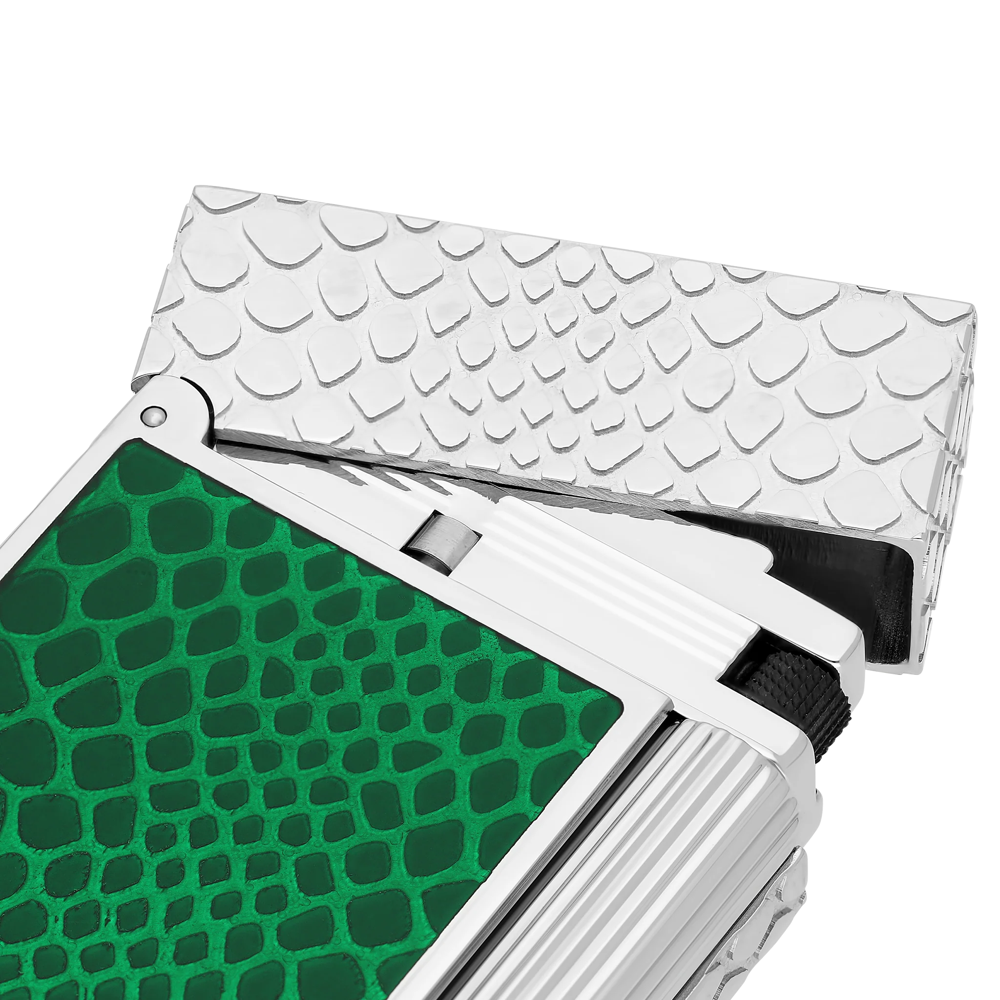 Briquet Guilloché sous laque - Image 2