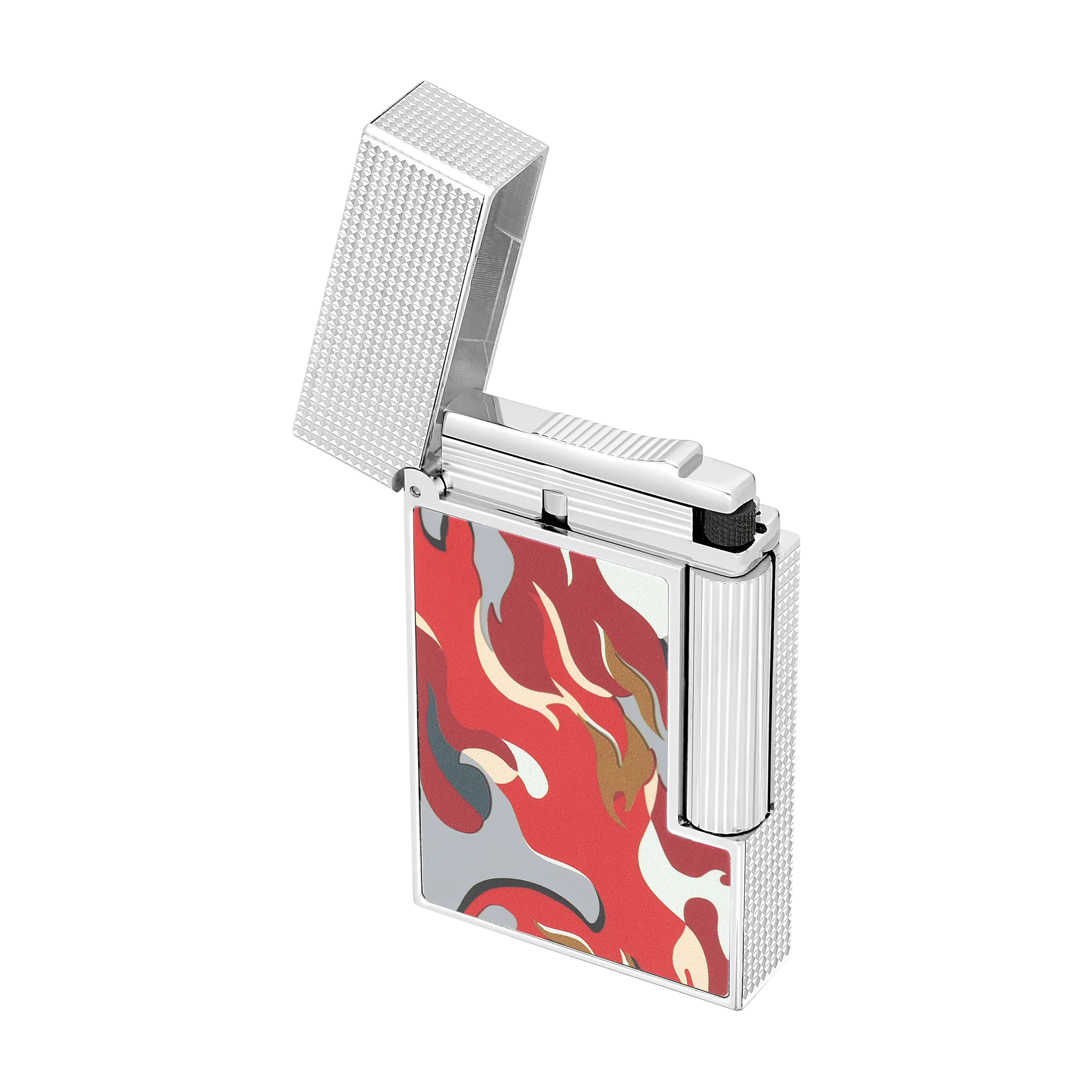 Briquet Guilloché sous laque - Image 4
