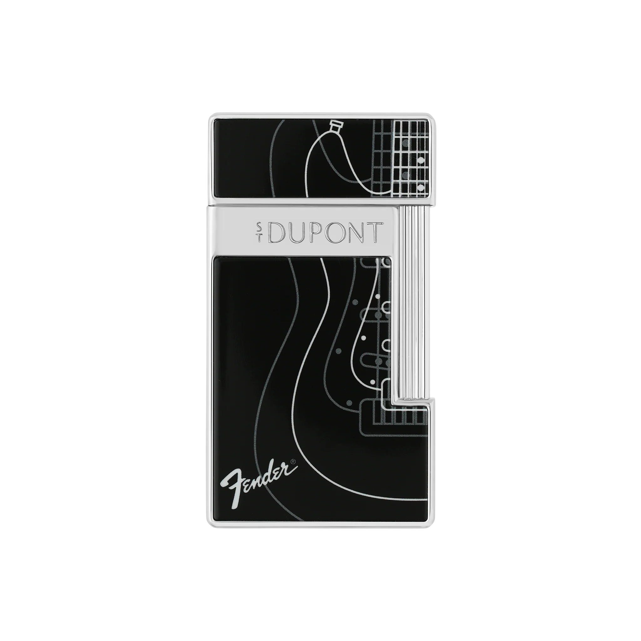 Briquet laqué