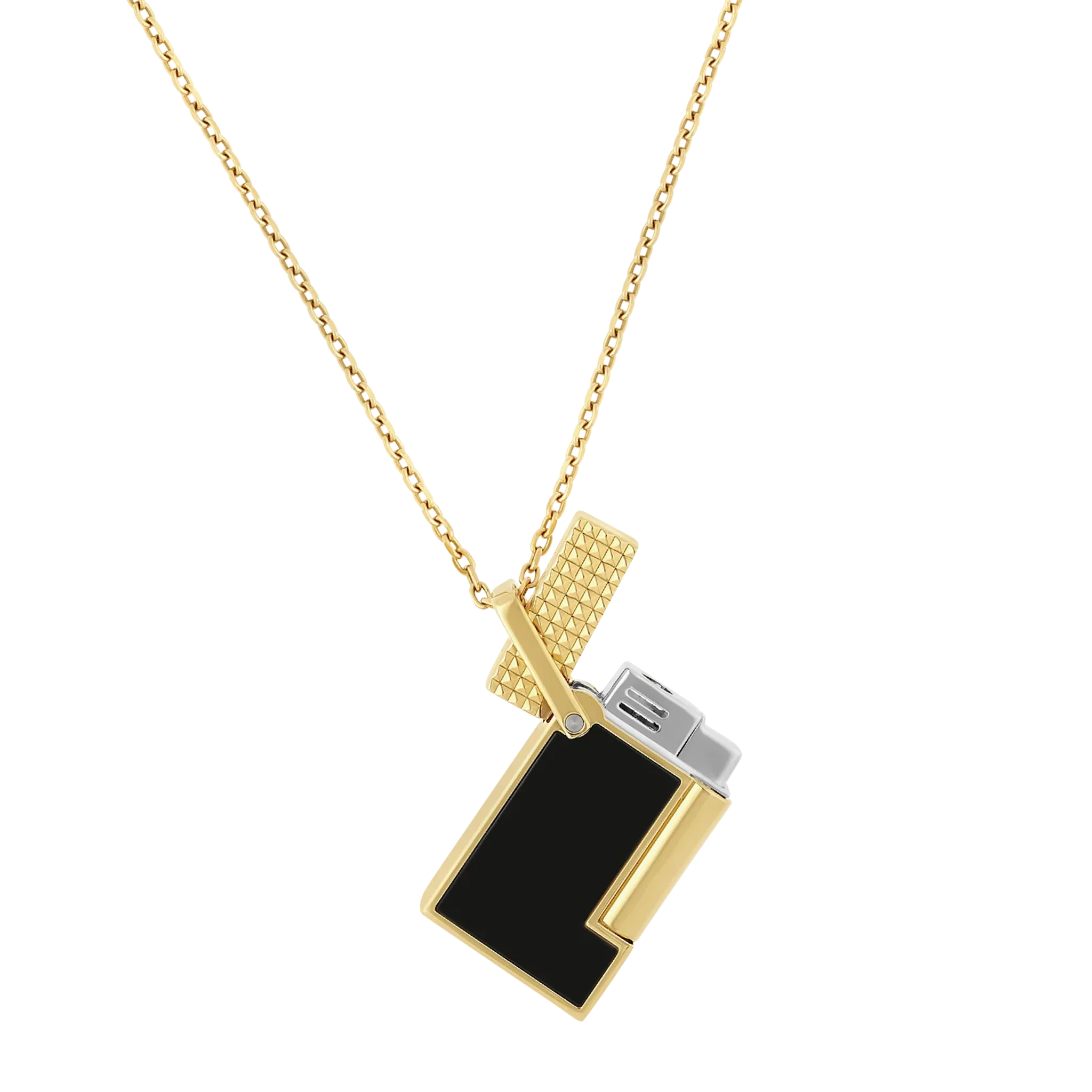 Briquet laqué