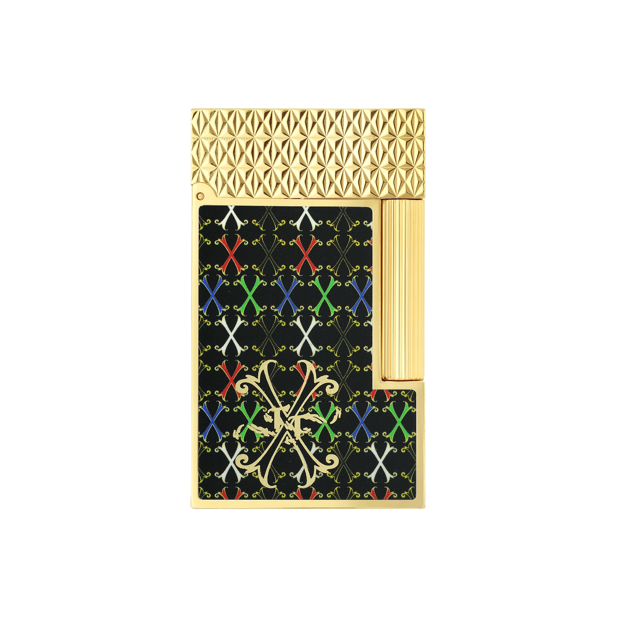 Briquet laqué