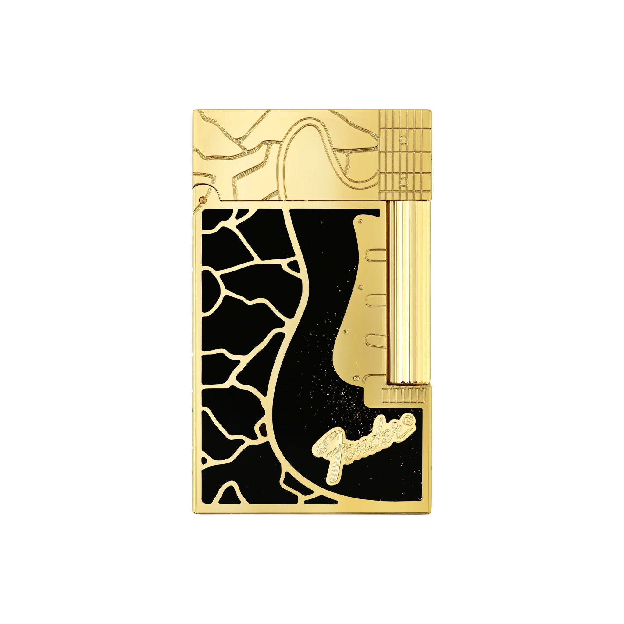 Briquet laqué