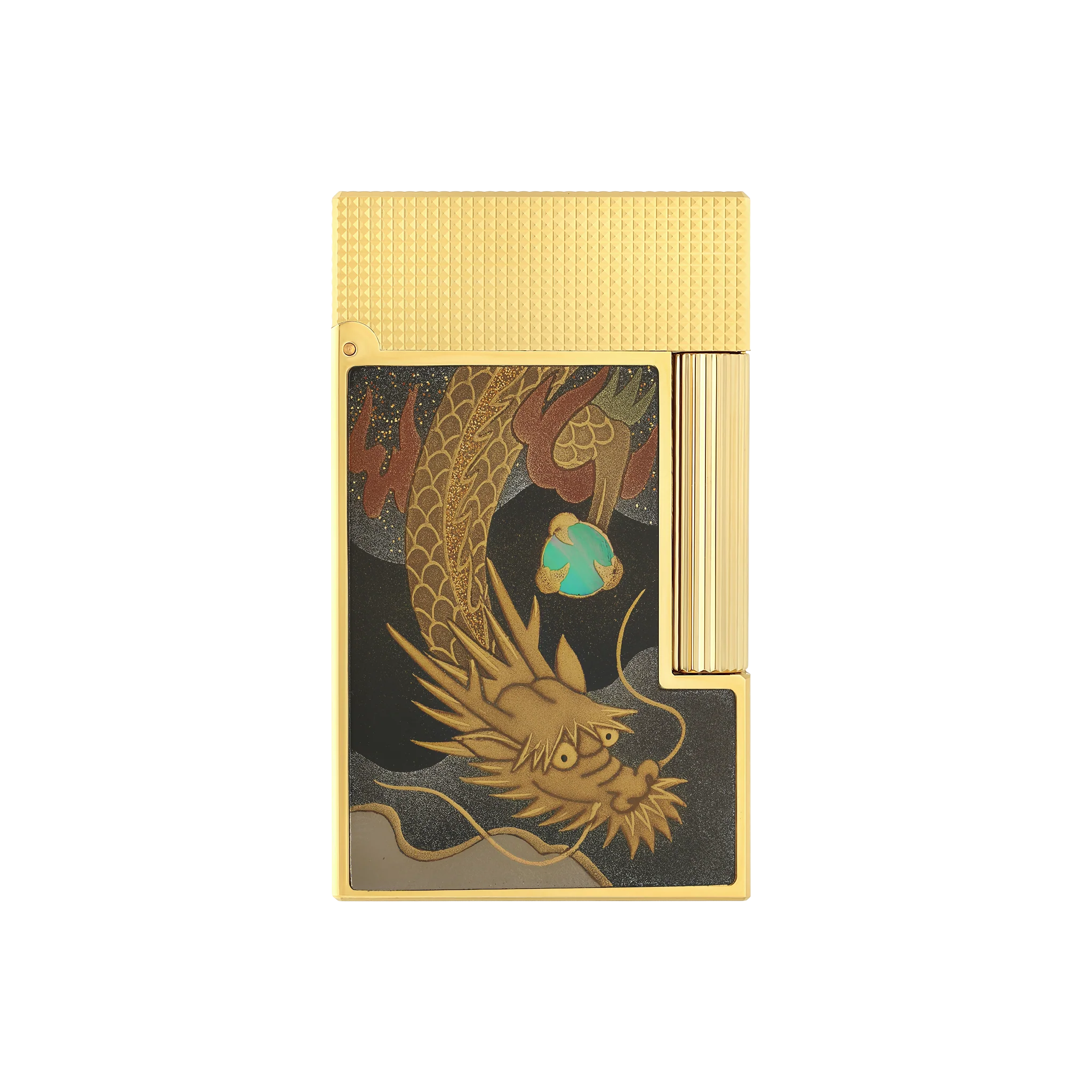 Briquet laqué